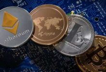تباين أسعار العملات الرقمية و