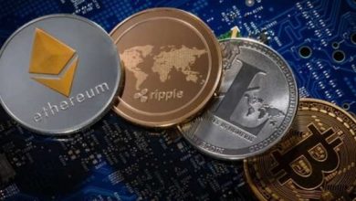 تباين أسعار العملات الرقمية و