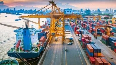 تداول 27 سفينة للحاويات والبضائع العامة بميناء دمياط
