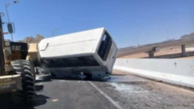 تماثل للشفاء وخروج جماعي.. إنقاذ 19 عاملا بعد انقلاب ميكروباص في شرم الشيخ