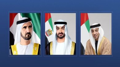 رئيس الدولة ونائباه يعزون أمير الكويت بوفاة الشيخ فهد صباح