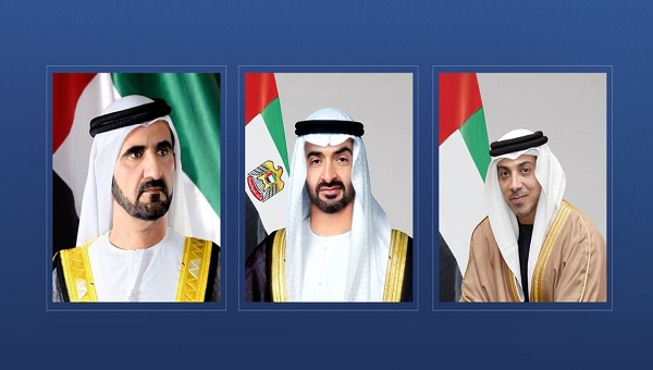 رئيس الدولة ونائباه يعزون أمير الكويت بوفاة الشيخ فهد صباح