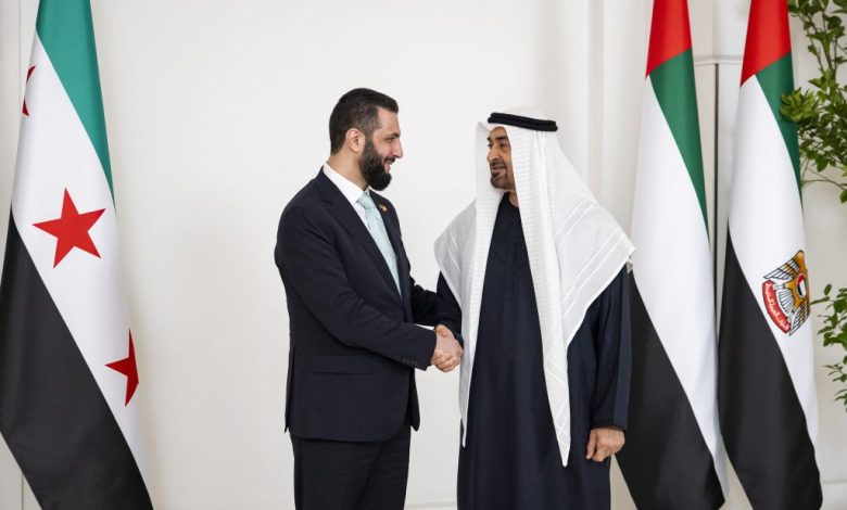 رئيس الدولة يستقبل الرئيس السوري