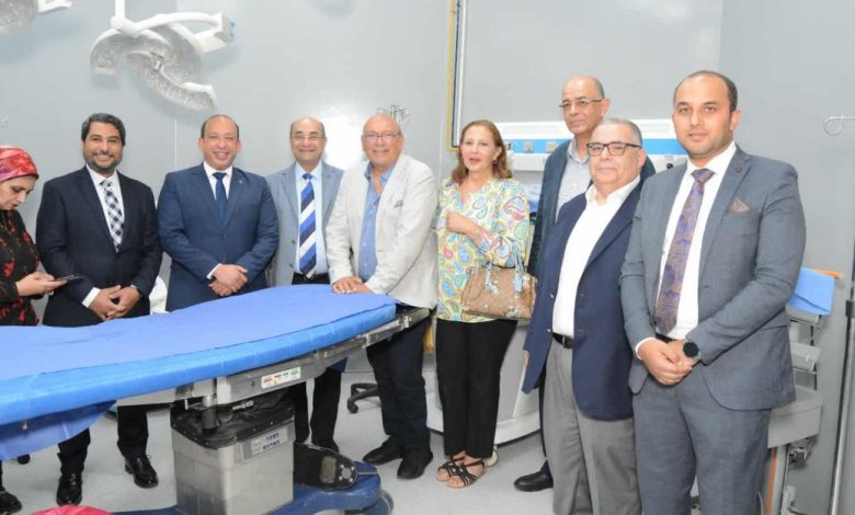 رفع كفاءة وحدة طوارئ وعمليات جراحة التجميل بمستشفيات قصر العيني