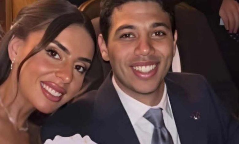 عادل رامي إمام وزوجته فريدة أشرف