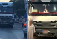 ضبط سائق سيارة نقل لاتهامه بتعريض حياة المواطنين للخطر بالسير عكس الاتجاه في الدقهلية