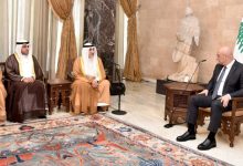 عون: نشكر الكويت أميراً وحكومة وشعباً على وقوفهم إلى جانب اللبنانيين في المحن