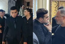 فنانون شعبيون في عزاء المطرب الشعبي أحمد عامر بالحامْدية الشاذلية