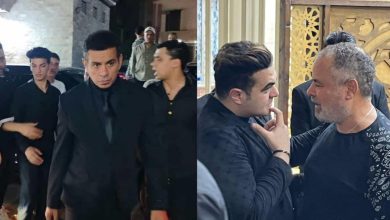 فنانون شعبيون في عزاء المطرب الشعبي أحمد عامر بالحامْدية الشاذلية