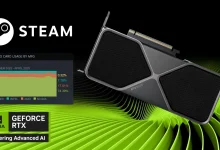 كروت RTX 50 تدخل قائمة الأعلى استخدامًا على Steam، لكن المرتبة الأولى؟