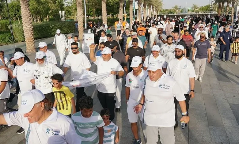 لتعزيز صحة المجتمع وجودة الحياة.. أمانة جدة تطلق مبادرة «جدة تمشي»