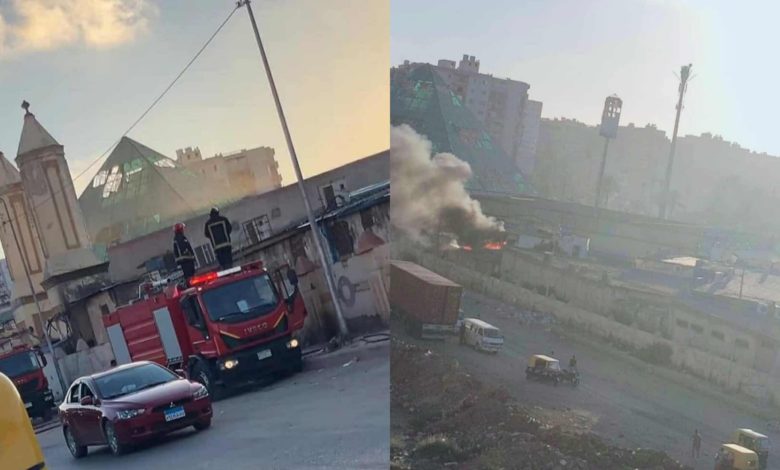 ماس كهربائي وراء حريق قاعة مناسبات بالرأس السوداء دون إصابات