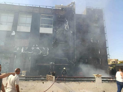 ماس كهربائي يشعل حريقا بمول دبي في الشيخ زايد.. والسيطرة عليه دون إصابات