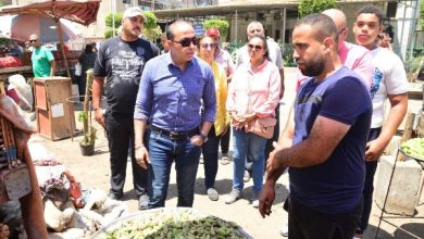 محاضر إضرار بالبيئة للمخالفين بمدينة بورفؤاد ببورسعيد