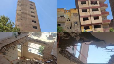 محافظ القاهرة: مستمرون في حصر العقارات الآيلة للسقوط وإزالة عقار مائل بحي طرة