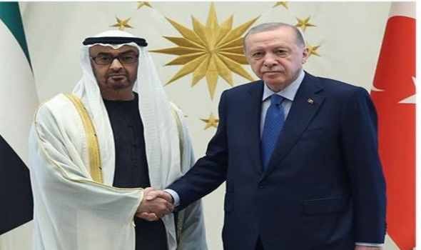 محمد بن زايد و أردوغان يبحثان في أنقرة، تطور التعاون في مختلف المجالات التي تخدم أولويات التنمية
