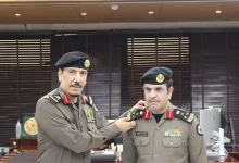 مدير شرطة الرياض يقلّد «المطيري» رتبته الجديدة