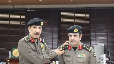 مدير شرطة الرياض يقلّد «المطيري» رتبته الجديدة