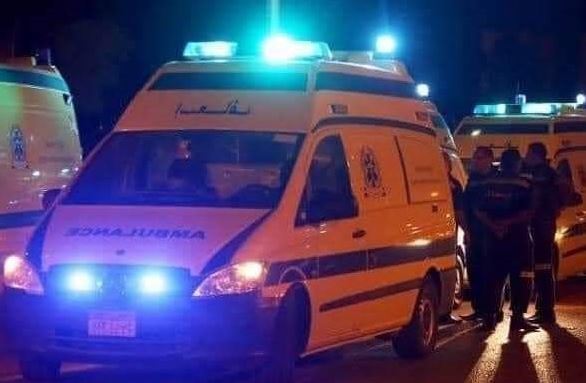 مصرع 3 أشخاص إثر اصطدام قطار بهم من مكان غير مخصص للعبور بطوخ