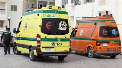 مصرع 3 أشخاص وإصابة 3 آخرين إثر حادث تصادم بطريق الإسماعيلية الصحراوي