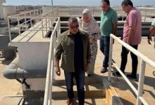 محافظ جنوب سيناء يتفقد محطة معالجة دهب