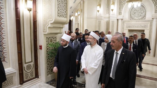 وزير الأوقاف يستقبل رئيس الشئون الدينية التركي