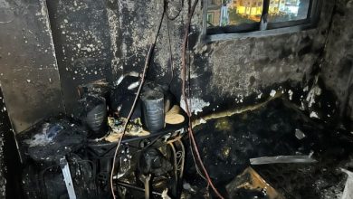 وفاة شخص في حريق عمارة بالفروانية