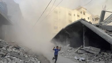 القصف الإسرائيلي على منازل المدنيين في غزة