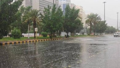 «الأرصاد» ينبّه: أمطار غزيرة على منطقة جازان