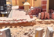 جانب من أعمال التطوير