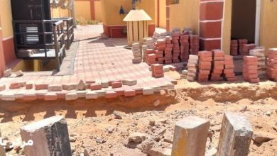 جانب من أعمال التطوير