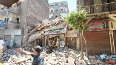ارتفاع عدد ضحايا انهيار منزل الشرقية إلى 7 مصابين و3 وفيات