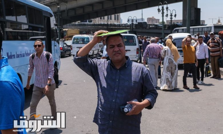 الأرصاد: ذورة الموجة الحارة الأربعاء والخميس.. والحرارة تصل لـ49 درجة