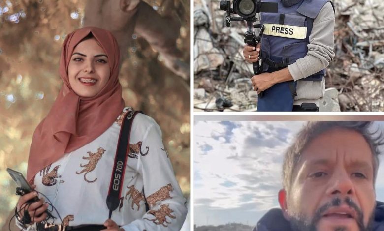 الرئاسة تحمل الاحتلال المسؤولية عن القتل المتعمد للصحفيين الفلسطينيين