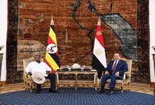 السيسي يستقبل رئيس أوغندا ويؤكد على أنه لا مساس بحصة مصر من مياه النيل ويبحث مع موسيفيني تعزيز التعاون الثنائي