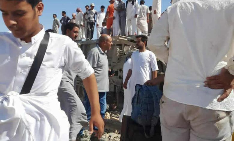 الصحة: ارتفاع إصابات حادث قطار مطروح إلى 104.. و3 وضعهم غير مستقر