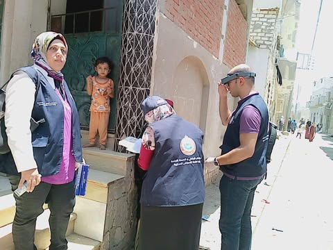 الصحة: اكتمال المرحلتين الأولى والثانية من المسح الميداني لمرض التراكوما في الفيوم وبني سويف