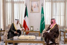 العبدالله بحث تعزيز الشراكة والتنسيق المشترك مع ولي العهد السعودي