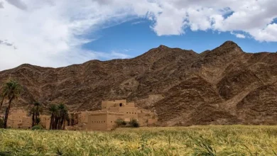 القلاع الحصينة وبيوت الطين العتيقة من شواهد الحضارة القديمة بمحافظة حبونا