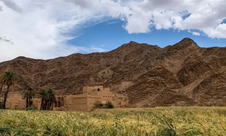 القلاع الحصينة وبيوت الطين العتيقة من شواهد الحضارة القديمة بمحافظة حبونا