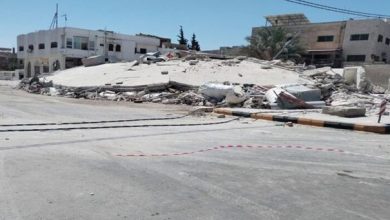 الكشف عن سبب سقوط عمارة إربد...