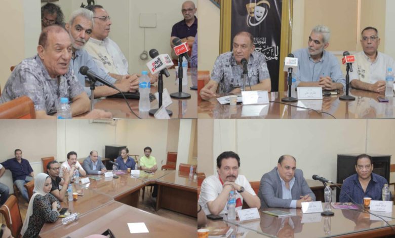 المهرجان القومي للمسرح يحتفي بسمير زاهر.. وخطة لتسويق المسرح وتوسيع المهرجان بالمحافظات
