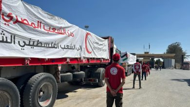 الهلال الأحمر المصري: مصر قدمت أكثر من نصف مليون طن مساعدات للأشقاء بقطاع غزة