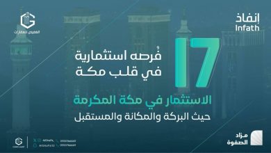 انطلاق مزاد الصفوة بـ17 فرصة عقارية مميزة في مكة المكرمة - أخبار السعودية