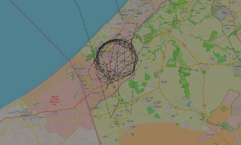 تحقيق يكشف قيام طائرات بريطانية وأمريكية بطلعات تجسسية فوق قطاع غزة