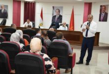 تعليم بورسعيد تناقش تجهيزات الإعدادية والثانوية وخطط تطبيق البكالوريا المصرية