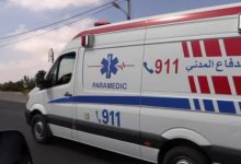حادث سير بين 6 مركبات على طريق المطار