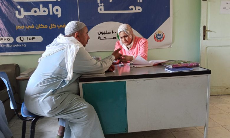 حملة «100 يوم صحة» تقدم 28 مليونًا و901 ألف خدمة طبية مجانية خلال 19 يومًا