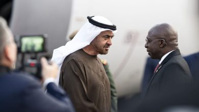 رئيس الدولة يصل أنغولا في زيارة دولة