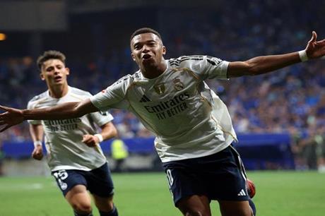 ريال مدريد يقسو على أوبييدو بفضل أهداف مبابي وفينيسيوس